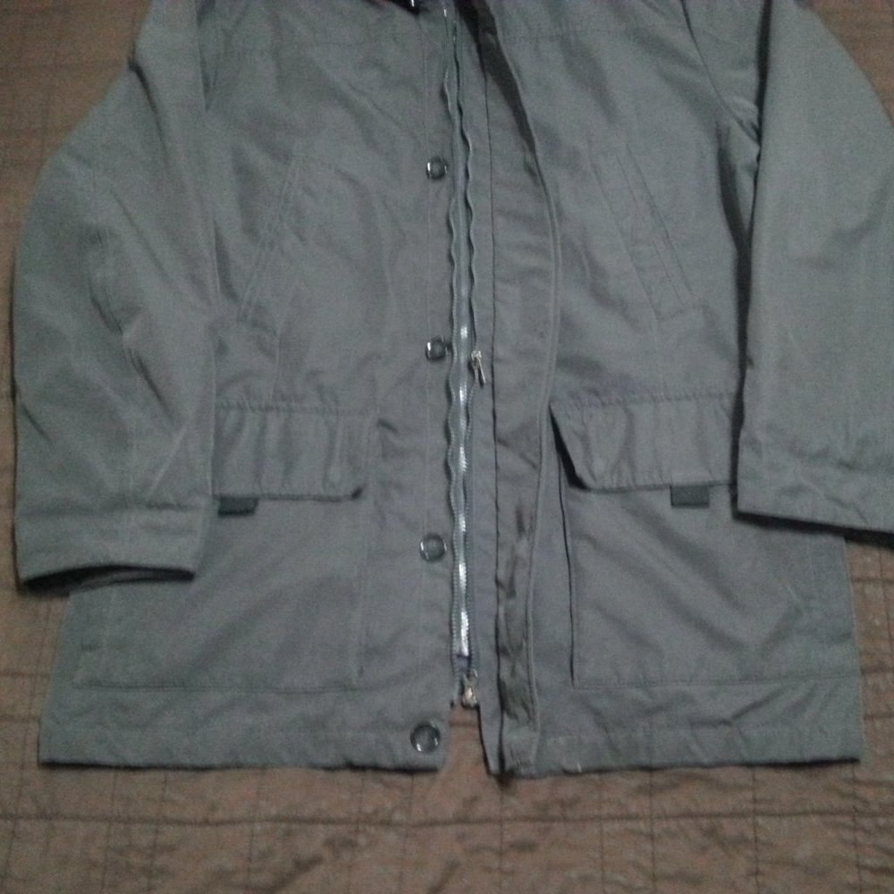 Geox Respira Jacket Coat Winter Parka Bomber Hooded Puffer XXL - Picture 4 of 15
